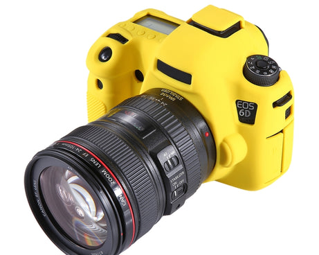 PULUZ Soft Silicone Protective Case for Canon EOS 6D, For Canon 6D
