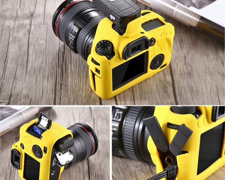 PULUZ Soft Silicone Protective Case for Canon EOS 6D, For Canon 6D