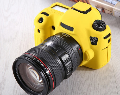 PULUZ Soft Silicone Protective Case for Canon EOS 6D, For Canon 6D