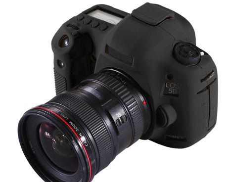 PULUZ Soft Silicone Protective Case for Canon EOS 5D Mark III / 5D3, For Canon 5D Mark III, For Canon 5D3