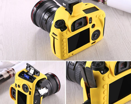 PULUZ Soft Silicone Protective Case for Canon EOS 5D Mark III / 5D3, For Canon 5D Mark III, For Canon 5D3