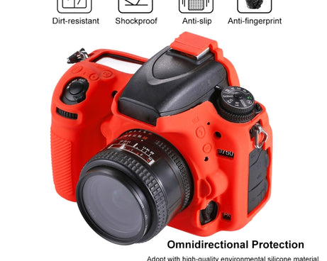 PULUZ Soft Silicone Protective Case for Nikon D750, For Nikon D750