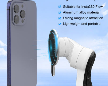 PULUZ For Insta360 FLow Gimbal Magnetic MagSafe Adapter Phone Holder