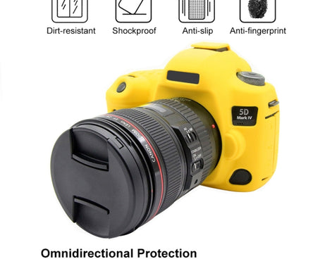 PULUZ Soft Silicone Protective Case for Canon EOS 5D Mark IV, For Canon 5D Mark IV, For Canon 5D4