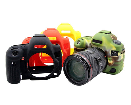 PULUZ Soft Silicone Protective Case for Canon EOS 5D Mark IV, For Canon 5D Mark IV, For Canon 5D4