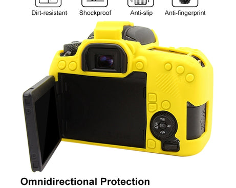 PULUZ Soft Silicone Protective Case for Canon EOS 77D, For Canon 77D