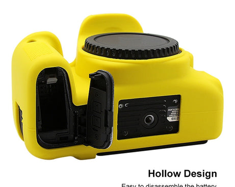 PULUZ Soft Silicone Protective Case for Canon EOS 77D, For Canon 77D