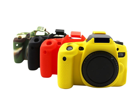 PULUZ Soft Silicone Protective Case for Canon EOS 77D, For Canon 77D