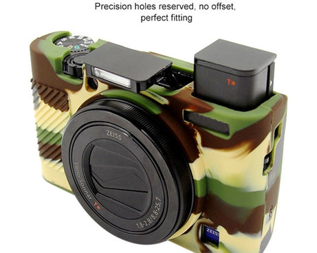 PULUZ Soft Silicone Protective Case for Sony RX100 III / IV / V, For Sony RX100 IV, For Sony RX100 III / IV / V, For Sony RX100III