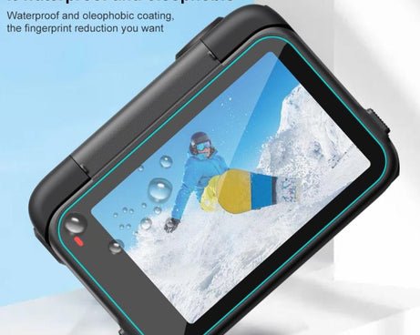 For Insta360 Ace Pro 2 PULUZ 3 in 1 Rear & Front  Screen and Lens Tempered Glass Film, For Insta360 Ace Pro 2