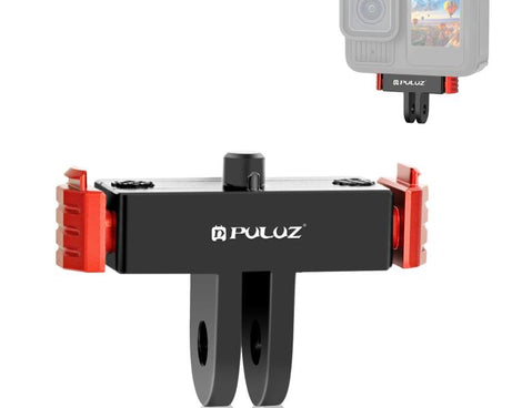 For GoPro HERO13 Black  PULUZ Magnetic Quick Release Base Mount, For GoPro HERO13 Black / MAX2 (Black), For GoPro HERO13 Black (Black Red)