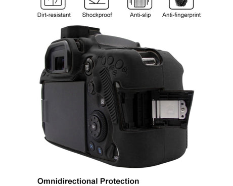 PULUZ Soft Silicone Protective Case for Canon EOS 90D, For Canon EOS 90D