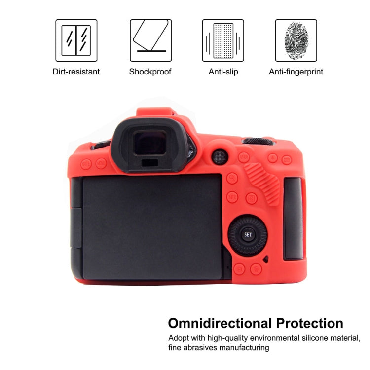 PULUZ Soft Silicone Protective Case for Canon EOS R5, For Canon EOS R5