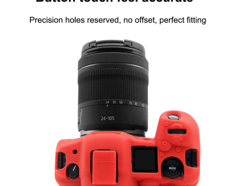 PULUZ Soft Silicone Protective Case for Canon EOS R5, For Canon EOS R5