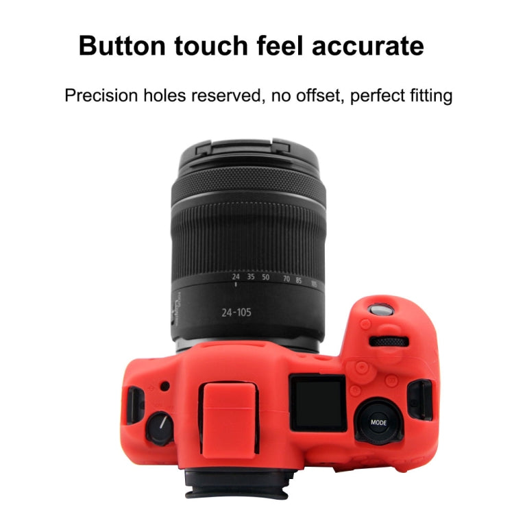 PULUZ Soft Silicone Protective Case for Canon EOS R5, For Canon EOS R5