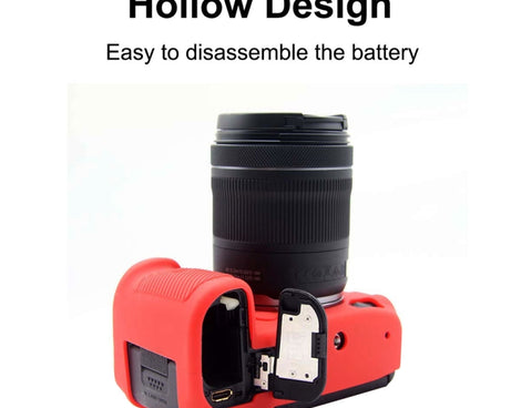 PULUZ Soft Silicone Protective Case for Canon EOS R5, For Canon EOS R5