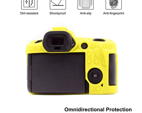 PULUZ Soft Silicone Protective Case for Canon EOS R5, For Canon EOS R5