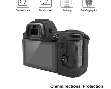 PULUZ Soft Silicone Protective Case for Nikon Z6 II, For Nikon Z6 II