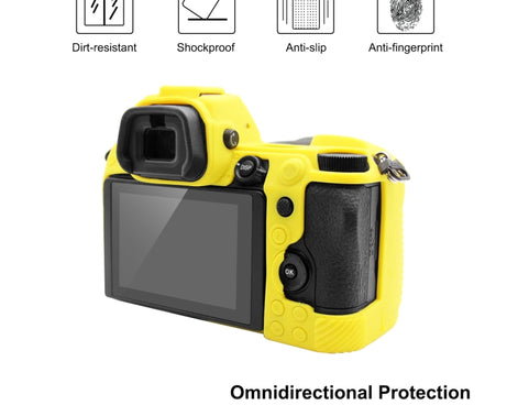 PULUZ Soft Silicone Protective Case for Nikon Z6 II, For Nikon Z6 II