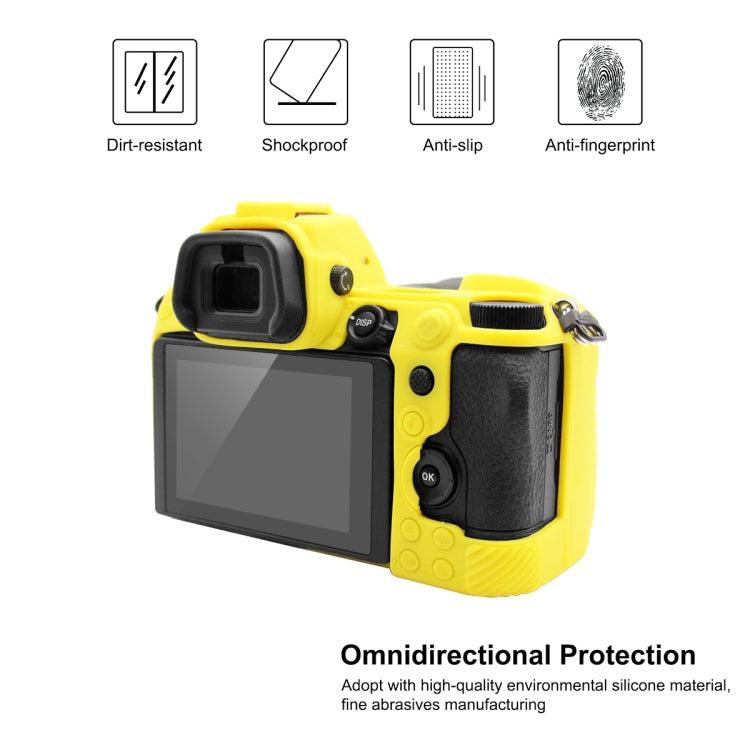 PULUZ Soft Silicone Protective Case for Nikon Z6 II, For Nikon Z6 II