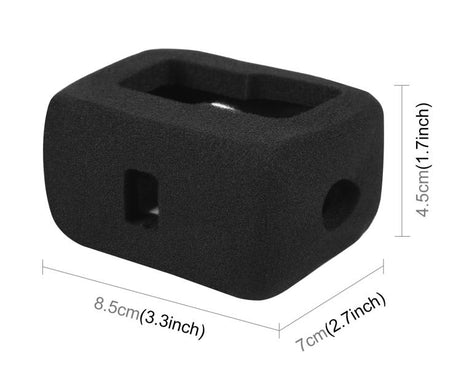 For GoPro HERO13 Black PULUZ Foam Windshield Housing Case