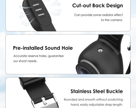 For Insta360 GO 3 / GO 3S PULUZ Camera Silicone Case Wristband Bicycle Strap Extension Mount