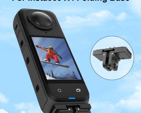 For Insta360 X4 PULUZ Quick Release 1 /4 inch Folding Base, 1 /4 inch Folding Base