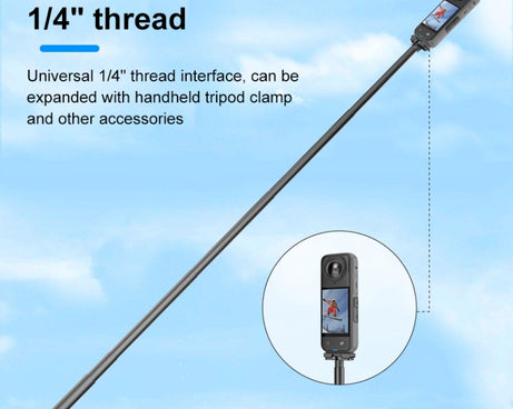 For Insta360 X4 PULUZ Quick Release 1 /4 inch Folding Base, 1 /4 inch Folding Base