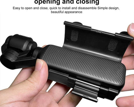 For DJI OSMO Pocket 3 PULUZ Plastic Protection Frame Expansion Cold Shoe Adapter Bracket