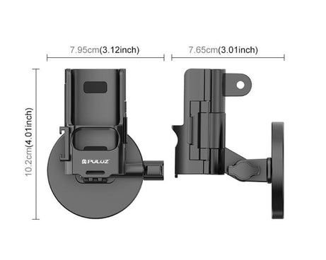 For DJI OSMO Pocket 3 PULUZ Protective Frame Magnetic Desktop Mount Angle Adjustable Base, Magnetic Desktop Mount