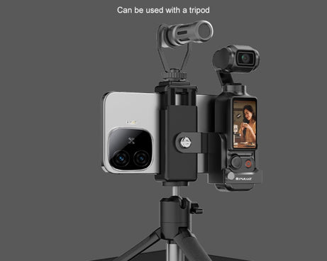 For DJI OSMO Pocket 3 PULUZ Protective Frame Expansion Phone Clamp  Adapter Bracket