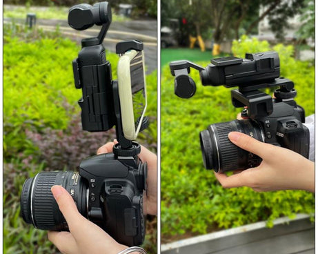 For DJI OSMO Pocket 3 PULUZ Protective Frame Expansion Phone Clamp, Compatible with Tripod Pole
