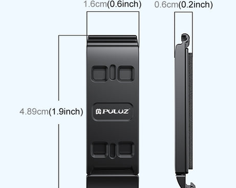 PULUZ Aluminum Alloy Battery Side Interface Cover for Insta360 Ace Pro 2