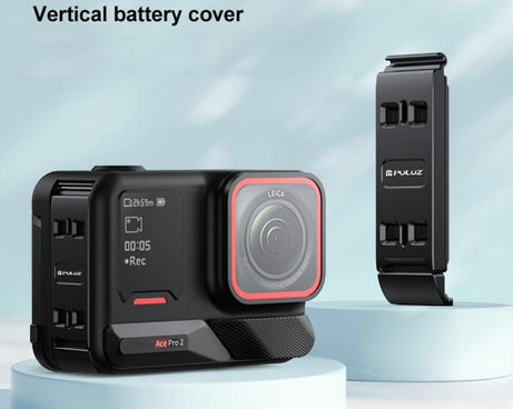 PULUZ Aluminum Alloy Battery Side Interface Cover for Insta360 Ace Pro 2