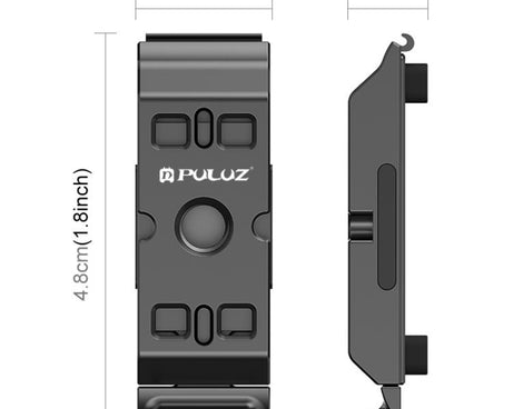 PULUZ ACE / AC Aluminum Alloy Battery Side Interface Cover for Insta360 Ace Pro 2