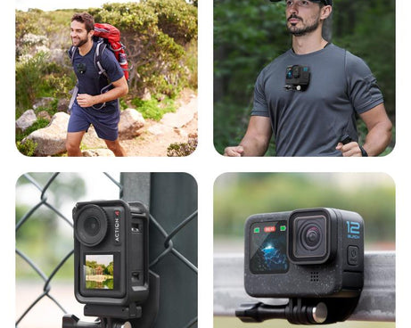 PULUZ Action Camera Magnetic Neck Mount Holder Vlog POV Neck Strap