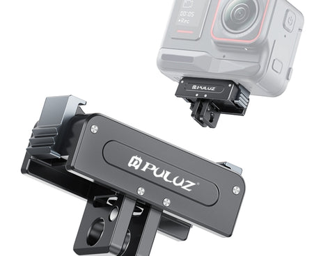 For DJI Osmo Action 5 Pro PULUZ Magnetic Quick Release Metal Base