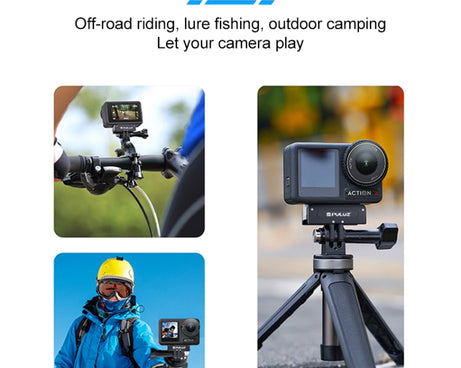 For DJI Osmo Action 5 Pro PULUZ Magnetic Quick Release Metal Base