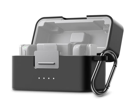 For DJI Mic Mini PULUZ Charging Case Silicone Scratch-proof Protective Cover, For DJI Mic Mini