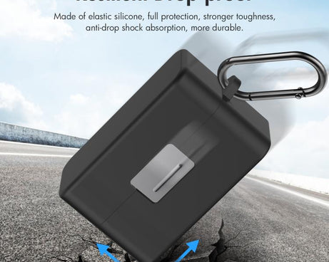 For DJI Mic Mini PULUZ Charging Case Silicone Scratch-proof Protective Cover, For DJI Mic Mini