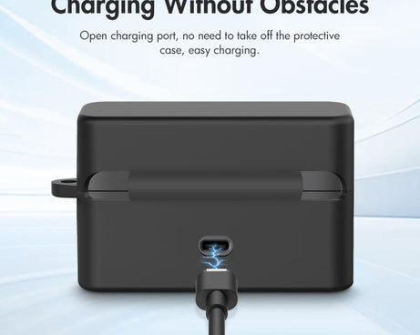 For DJI Mic Mini PULUZ Charging Case Silicone Scratch-proof Protective Cover, For DJI Mic Mini