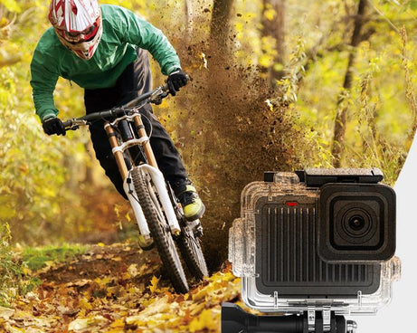 For GoPro HERO 4K 2024 PULUZ 60m / 196ft Waterproof Housing Protective Case with Buckle Basic Mount & Screw, Waterproof Case