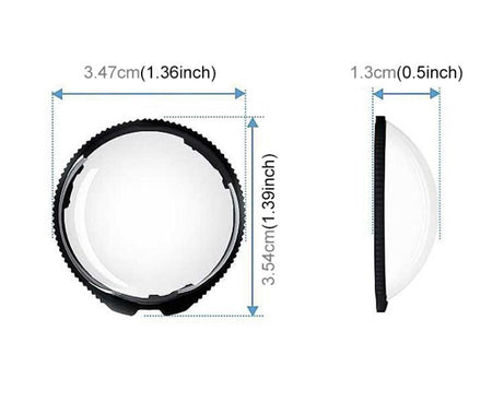 For Insta360 X5 PULUZ Rotating Optical Tempered Glass Lens Guard Protective Cover