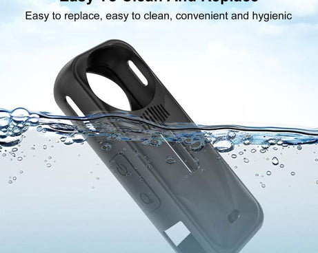 For Insta360 X5 PULUZ Silicone Protective Case with Lens Cover