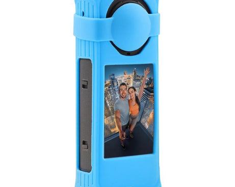For Insta360 X5 PULUZ Silicone Protective Case with Lens Cover