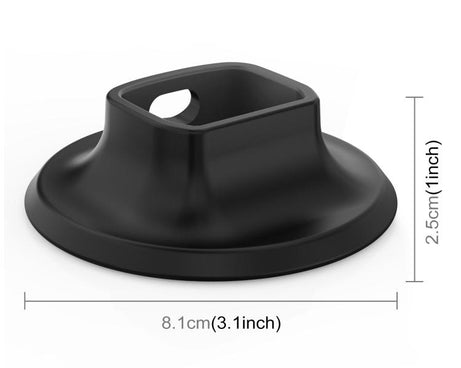 For DJI Osmo Pocket 3 PULUZ Adhesive Type Silicone Dock Desktop Base Bracket, Adhesive Type Base