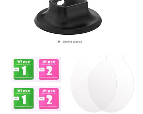 For DJI Osmo Pocket 3 PULUZ Adhesive Type Silicone Dock Desktop Base Bracket, Adhesive Type Base