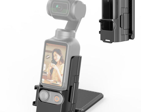 For DJI Osmo Pocket 3 PULUZ Folding Magnetic Mount Base Bracket