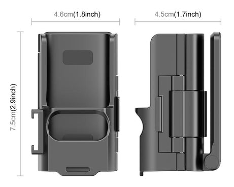 For DJI Osmo Pocket 3 PULUZ Folding Magnetic Mount Base Bracket