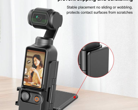 For DJI Osmo Pocket 3 PULUZ Folding Magnetic Mount Base Bracket